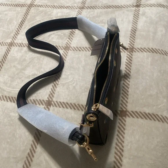 NWT Coach Signature Vintage Brown Black - Picture 3 of 7